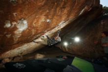 Bouldering in Hueco Tanks on 12/01/2018 with Blue Lizard Climbing and Yoga

Filename: SRM_20181201_1251540.jpg
Aperture: f/8.0
Shutter Speed: 1/320
Body: Canon EOS-1D Mark II
Lens: Canon EF 16-35mm f/2.8 L