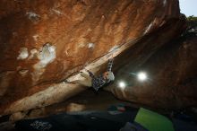 Bouldering in Hueco Tanks on 12/01/2018 with Blue Lizard Climbing and Yoga

Filename: SRM_20181201_1253480.jpg
Aperture: f/8.0
Shutter Speed: 1/320
Body: Canon EOS-1D Mark II
Lens: Canon EF 16-35mm f/2.8 L