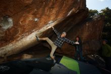 Bouldering in Hueco Tanks on 12/01/2018 with Blue Lizard Climbing and Yoga

Filename: SRM_20181201_1253550.jpg
Aperture: f/8.0
Shutter Speed: 1/320
Body: Canon EOS-1D Mark II
Lens: Canon EF 16-35mm f/2.8 L