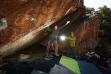 Bouldering in Hueco Tanks on 12/01/2018 with Blue Lizard Climbing and Yoga

Filename: SRM_20181201_1258280.jpg
Aperture: f/8.0
Shutter Speed: 1/160
Body: Canon EOS-1D Mark II
Lens: Canon EF 16-35mm f/2.8 L