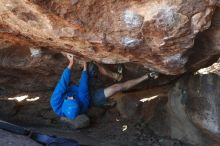 Bouldering in Hueco Tanks on 12/01/2018 with Blue Lizard Climbing and Yoga

Filename: SRM_20181201_1351580.jpg
Aperture: f/4.0
Shutter Speed: 1/320
Body: Canon EOS-1D Mark II
Lens: Canon EF 50mm f/1.8 II