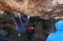 Bouldering in Hueco Tanks on 12/01/2018 with Blue Lizard Climbing and Yoga

Filename: SRM_20181201_1354380.jpg
Aperture: f/4.0
Shutter Speed: 1/320
Body: Canon EOS-1D Mark II
Lens: Canon EF 50mm f/1.8 II
