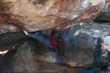 Bouldering in Hueco Tanks on 12/01/2018 with Blue Lizard Climbing and Yoga

Filename: SRM_20181201_1408590.jpg
Aperture: f/4.0
Shutter Speed: 1/320
Body: Canon EOS-1D Mark II
Lens: Canon EF 50mm f/1.8 II