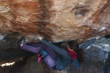 Bouldering in Hueco Tanks on 12/01/2018 with Blue Lizard Climbing and Yoga

Filename: SRM_20181201_1412550.jpg
Aperture: f/4.0
Shutter Speed: 1/400
Body: Canon EOS-1D Mark II
Lens: Canon EF 50mm f/1.8 II