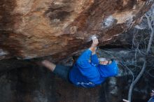 Bouldering in Hueco Tanks on 12/01/2018 with Blue Lizard Climbing and Yoga

Filename: SRM_20181201_1415540.jpg
Aperture: f/4.0
Shutter Speed: 1/320
Body: Canon EOS-1D Mark II
Lens: Canon EF 50mm f/1.8 II