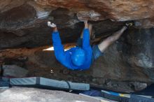 Bouldering in Hueco Tanks on 12/01/2018 with Blue Lizard Climbing and Yoga

Filename: SRM_20181201_1424410.jpg
Aperture: f/4.0
Shutter Speed: 1/250
Body: Canon EOS-1D Mark II
Lens: Canon EF 50mm f/1.8 II