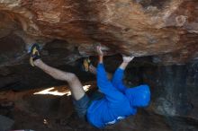 Bouldering in Hueco Tanks on 12/01/2018 with Blue Lizard Climbing and Yoga

Filename: SRM_20181201_1424470.jpg
Aperture: f/4.0
Shutter Speed: 1/320
Body: Canon EOS-1D Mark II
Lens: Canon EF 50mm f/1.8 II