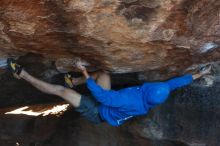 Bouldering in Hueco Tanks on 12/01/2018 with Blue Lizard Climbing and Yoga

Filename: SRM_20181201_1424480.jpg
Aperture: f/4.0
Shutter Speed: 1/320
Body: Canon EOS-1D Mark II
Lens: Canon EF 50mm f/1.8 II