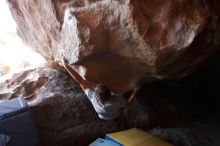 Bouldering in Hueco Tanks on 12/01/2018 with Blue Lizard Climbing and Yoga

Filename: SRM_20181201_1522000.jpg
Aperture: f/4.0
Shutter Speed: 1/160
Body: Canon EOS-1D Mark II
Lens: Canon EF 16-35mm f/2.8 L