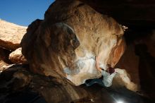 Bouldering in Hueco Tanks on 12/01/2018 with Blue Lizard Climbing and Yoga

Filename: SRM_20181201_1527390.jpg
Aperture: f/8.0
Shutter Speed: 1/250
Body: Canon EOS-1D Mark II
Lens: Canon EF 16-35mm f/2.8 L