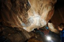 Bouldering in Hueco Tanks on 12/01/2018 with Blue Lizard Climbing and Yoga

Filename: SRM_20181201_1528430.jpg
Aperture: f/8.0
Shutter Speed: 1/250
Body: Canon EOS-1D Mark II
Lens: Canon EF 16-35mm f/2.8 L