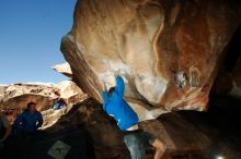 Bouldering in Hueco Tanks on 12/01/2018 with Blue Lizard Climbing and Yoga

Filename: SRM_20181201_1531320.jpg
Aperture: f/8.0
Shutter Speed: 1/250
Body: Canon EOS-1D Mark II
Lens: Canon EF 16-35mm f/2.8 L