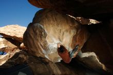 Bouldering in Hueco Tanks on 12/01/2018 with Blue Lizard Climbing and Yoga

Filename: SRM_20181201_1534210.jpg
Aperture: f/8.0
Shutter Speed: 1/250
Body: Canon EOS-1D Mark II
Lens: Canon EF 16-35mm f/2.8 L