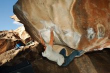 Bouldering in Hueco Tanks on 12/01/2018 with Blue Lizard Climbing and Yoga

Filename: SRM_20181201_1620190.jpg
Aperture: f/8.0
Shutter Speed: 1/250
Body: Canon EOS-1D Mark II
Lens: Canon EF 16-35mm f/2.8 L