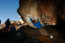 Bouldering in Hueco Tanks on 12/01/2018 with Blue Lizard Climbing and Yoga

Filename: SRM_20181201_1622570.jpg
Aperture: f/8.0
Shutter Speed: 1/250
Body: Canon EOS-1D Mark II
Lens: Canon EF 16-35mm f/2.8 L