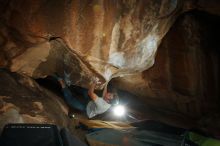 Bouldering in Hueco Tanks on 12/01/2018 with Blue Lizard Climbing and Yoga

Filename: SRM_20181201_1627480.jpg
Aperture: f/8.0
Shutter Speed: 1/250
Body: Canon EOS-1D Mark II
Lens: Canon EF 16-35mm f/2.8 L