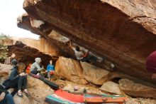 Bouldering in Hueco Tanks on 12/01/2018 with Blue Lizard Climbing and Yoga

Filename: SRM_20181201_1753320.jpg
Aperture: f/4.0
Shutter Speed: 1/250
Body: Canon EOS-1D Mark II
Lens: Canon EF 16-35mm f/2.8 L