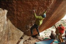 Bouldering in Hueco Tanks on 12/01/2018 with Blue Lizard Climbing and Yoga

Filename: SRM_20181201_1806120.jpg
Aperture: f/3.2
Shutter Speed: 1/200
Body: Canon EOS-1D Mark II
Lens: Canon EF 16-35mm f/2.8 L