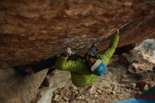 Bouldering in Hueco Tanks on 12/01/2018 with Blue Lizard Climbing and Yoga

Filename: SRM_20181201_1809560.jpg
Aperture: f/2.0
Shutter Speed: 1/200
Body: Canon EOS-1D Mark II
Lens: Canon EF 50mm f/1.8 II