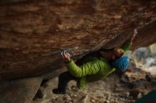 Bouldering in Hueco Tanks on 12/01/2018 with Blue Lizard Climbing and Yoga

Filename: SRM_20181201_1811350.jpg
Aperture: f/1.8
Shutter Speed: 1/200
Body: Canon EOS-1D Mark II
Lens: Canon EF 50mm f/1.8 II