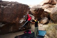 Bouldering in Hueco Tanks on 12/02/2018 with Blue Lizard Climbing and Yoga

Filename: SRM_20181202_1053160.jpg
Aperture: f/6.3
Shutter Speed: 1/250
Body: Canon EOS-1D Mark II
Lens: Canon EF 16-35mm f/2.8 L