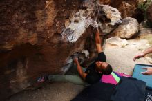 Bouldering in Hueco Tanks on 12/02/2018 with Blue Lizard Climbing and Yoga

Filename: SRM_20181202_1054370.jpg
Aperture: f/5.0
Shutter Speed: 1/250
Body: Canon EOS-1D Mark II
Lens: Canon EF 16-35mm f/2.8 L