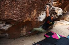 Bouldering in Hueco Tanks on 12/02/2018 with Blue Lizard Climbing and Yoga

Filename: SRM_20181202_1054420.jpg
Aperture: f/5.0
Shutter Speed: 1/250
Body: Canon EOS-1D Mark II
Lens: Canon EF 16-35mm f/2.8 L