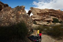Bouldering in Hueco Tanks on 12/02/2018 with Blue Lizard Climbing and Yoga

Filename: SRM_20181202_1106390.jpg
Aperture: f/7.1
Shutter Speed: 1/250
Body: Canon EOS-1D Mark II
Lens: Canon EF 16-35mm f/2.8 L