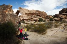 Bouldering in Hueco Tanks on 12/02/2018 with Blue Lizard Climbing and Yoga

Filename: SRM_20181202_1106550.jpg
Aperture: f/6.3
Shutter Speed: 1/250
Body: Canon EOS-1D Mark II
Lens: Canon EF 16-35mm f/2.8 L