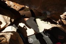 Bouldering in Hueco Tanks on 12/02/2018 with Blue Lizard Climbing and Yoga

Filename: SRM_20181202_1427290.jpg
Aperture: f/11.0
Shutter Speed: 1/250
Body: Canon EOS-1D Mark II
Lens: Canon EF 16-35mm f/2.8 L