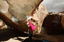 Bouldering in Hueco Tanks on 12/02/2018 with Blue Lizard Climbing and Yoga

Filename: SRM_20181202_1434240.jpg
Aperture: f/8.0
Shutter Speed: 1/250
Body: Canon EOS-1D Mark II
Lens: Canon EF 16-35mm f/2.8 L
