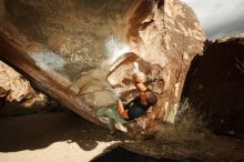 Bouldering in Hueco Tanks on 12/02/2018 with Blue Lizard Climbing and Yoga

Filename: SRM_20181202_1448390.jpg
Aperture: f/8.0
Shutter Speed: 1/250
Body: Canon EOS-1D Mark II
Lens: Canon EF 16-35mm f/2.8 L