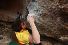 Bouldering in Hueco Tanks on 12/02/2018 with Blue Lizard Climbing and Yoga

Filename: SRM_20181202_1741040.jpg
Aperture: f/4.5
Shutter Speed: 1/200
Body: Canon EOS-1D Mark II
Lens: Canon EF 16-35mm f/2.8 L