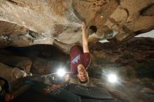 Bouldering in Hueco Tanks on 12/08/2018 with Blue Lizard Climbing and Yoga

Filename: SRM_20181208_1124110.jpg
Aperture: f/8.0
Shutter Speed: 1/250
Body: Canon EOS-1D Mark II
Lens: Canon EF 16-35mm f/2.8 L