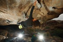 Bouldering in Hueco Tanks on 12/08/2018 with Blue Lizard Climbing and Yoga

Filename: SRM_20181208_1130180.jpg
Aperture: f/8.0
Shutter Speed: 1/250
Body: Canon EOS-1D Mark II
Lens: Canon EF 16-35mm f/2.8 L