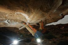 Bouldering in Hueco Tanks on 12/08/2018 with Blue Lizard Climbing and Yoga

Filename: SRM_20181208_1144580.jpg
Aperture: f/8.0
Shutter Speed: 1/250
Body: Canon EOS-1D Mark II
Lens: Canon EF 16-35mm f/2.8 L
