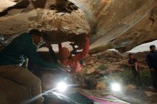 Bouldering in Hueco Tanks on 12/08/2018 with Blue Lizard Climbing and Yoga

Filename: SRM_20181208_1206580.jpg
Aperture: f/8.0
Shutter Speed: 1/250
Body: Canon EOS-1D Mark II
Lens: Canon EF 16-35mm f/2.8 L