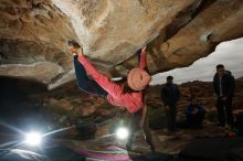 Bouldering in Hueco Tanks on 12/08/2018 with Blue Lizard Climbing and Yoga

Filename: SRM_20181208_1207140.jpg
Aperture: f/8.0
Shutter Speed: 1/250
Body: Canon EOS-1D Mark II
Lens: Canon EF 16-35mm f/2.8 L