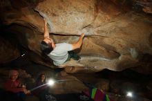 Bouldering in Hueco Tanks on 12/08/2018 with Blue Lizard Climbing and Yoga

Filename: SRM_20181208_1225020.jpg
Aperture: f/8.0
Shutter Speed: 1/200
Body: Canon EOS-1D Mark II
Lens: Canon EF 16-35mm f/2.8 L