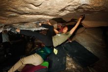 Bouldering in Hueco Tanks on 12/08/2018 with Blue Lizard Climbing and Yoga

Filename: SRM_20181208_1239320.jpg
Aperture: f/8.0
Shutter Speed: 1/200
Body: Canon EOS-1D Mark II
Lens: Canon EF 16-35mm f/2.8 L