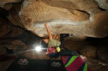 Bouldering in Hueco Tanks on 12/08/2018 with Blue Lizard Climbing and Yoga

Filename: SRM_20181208_1239590.jpg
Aperture: f/8.0
Shutter Speed: 1/200
Body: Canon EOS-1D Mark II
Lens: Canon EF 16-35mm f/2.8 L