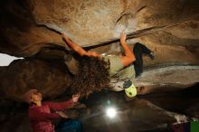 Bouldering in Hueco Tanks on 12/08/2018 with Blue Lizard Climbing and Yoga

Filename: SRM_20181208_1259210.jpg
Aperture: f/8.0
Shutter Speed: 1/250
Body: Canon EOS-1D Mark II
Lens: Canon EF 16-35mm f/2.8 L