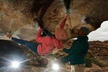 Bouldering in Hueco Tanks on 12/08/2018 with Blue Lizard Climbing and Yoga

Filename: SRM_20181208_1353490.jpg
Aperture: f/8.0
Shutter Speed: 1/250
Body: Canon EOS-1D Mark II
Lens: Canon EF 16-35mm f/2.8 L