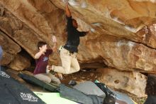 Bouldering in Hueco Tanks on 12/08/2018 with Blue Lizard Climbing and Yoga

Filename: SRM_20181208_1428181.jpg
Aperture: f/3.5
Shutter Speed: 1/250
Body: Canon EOS-1D Mark II
Lens: Canon EF 50mm f/1.8 II