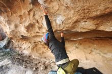 Bouldering in Hueco Tanks on 12/08/2018 with Blue Lizard Climbing and Yoga

Filename: SRM_20181208_1629490.jpg
Aperture: f/3.2
Shutter Speed: 1/250
Body: Canon EOS-1D Mark II
Lens: Canon EF 16-35mm f/2.8 L