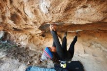 Bouldering in Hueco Tanks on 12/08/2018 with Blue Lizard Climbing and Yoga

Filename: SRM_20181208_1659380.jpg
Aperture: f/3.2
Shutter Speed: 1/250
Body: Canon EOS-1D Mark II
Lens: Canon EF 16-35mm f/2.8 L