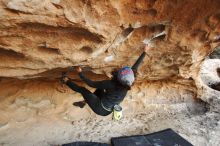 Bouldering in Hueco Tanks on 12/08/2018 with Blue Lizard Climbing and Yoga

Filename: SRM_20181208_1715480.jpg
Aperture: f/4.0
Shutter Speed: 1/250
Body: Canon EOS-1D Mark II
Lens: Canon EF 16-35mm f/2.8 L