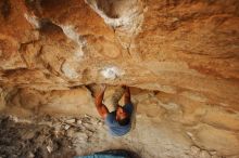 Bouldering in Hueco Tanks on 12/08/2018 with Blue Lizard Climbing and Yoga

Filename: SRM_20181208_1734250.jpg
Aperture: f/4.0
Shutter Speed: 1/250
Body: Canon EOS-1D Mark II
Lens: Canon EF 16-35mm f/2.8 L