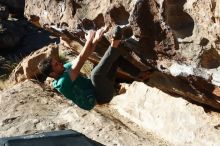 Bouldering in Hueco Tanks on 12/09/2018 with Blue Lizard Climbing and Yoga

Filename: SRM_20181209_1055560.jpg
Aperture: f/7.1
Shutter Speed: 1/250
Body: Canon EOS-1D Mark II
Lens: Canon EF 50mm f/1.8 II