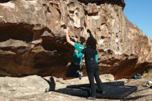 Bouldering in Hueco Tanks on 12/09/2018 with Blue Lizard Climbing and Yoga

Filename: SRM_20181209_1058570.jpg
Aperture: f/5.0
Shutter Speed: 1/400
Body: Canon EOS-1D Mark II
Lens: Canon EF 50mm f/1.8 II